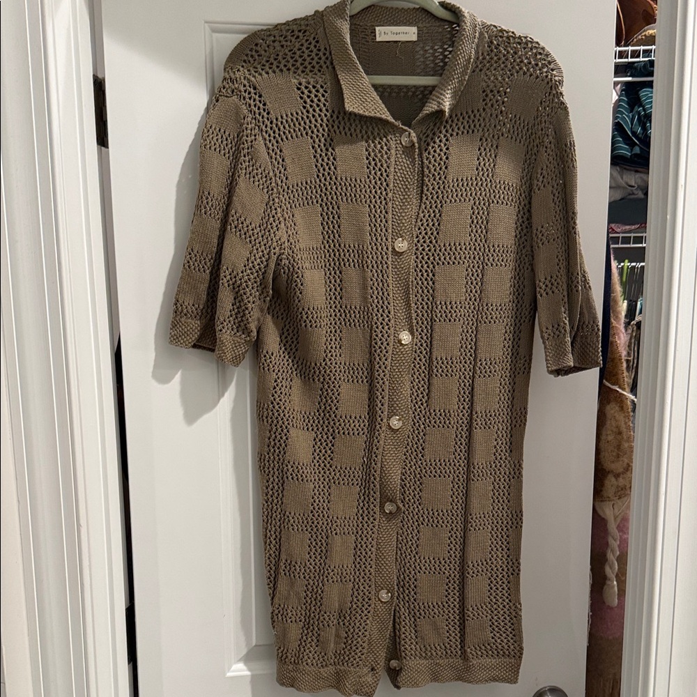 By Together Knit Swim Coverup